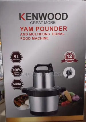 Yam Pounder and Multifunctional Food Machine 9l