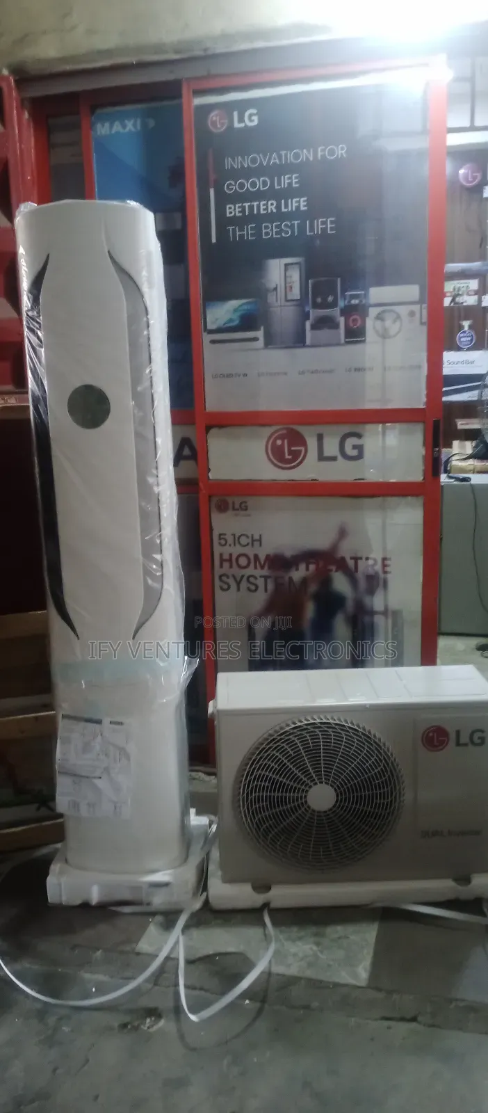 Lg 2 Tons , Round Face Standing Unit Inverter Ac