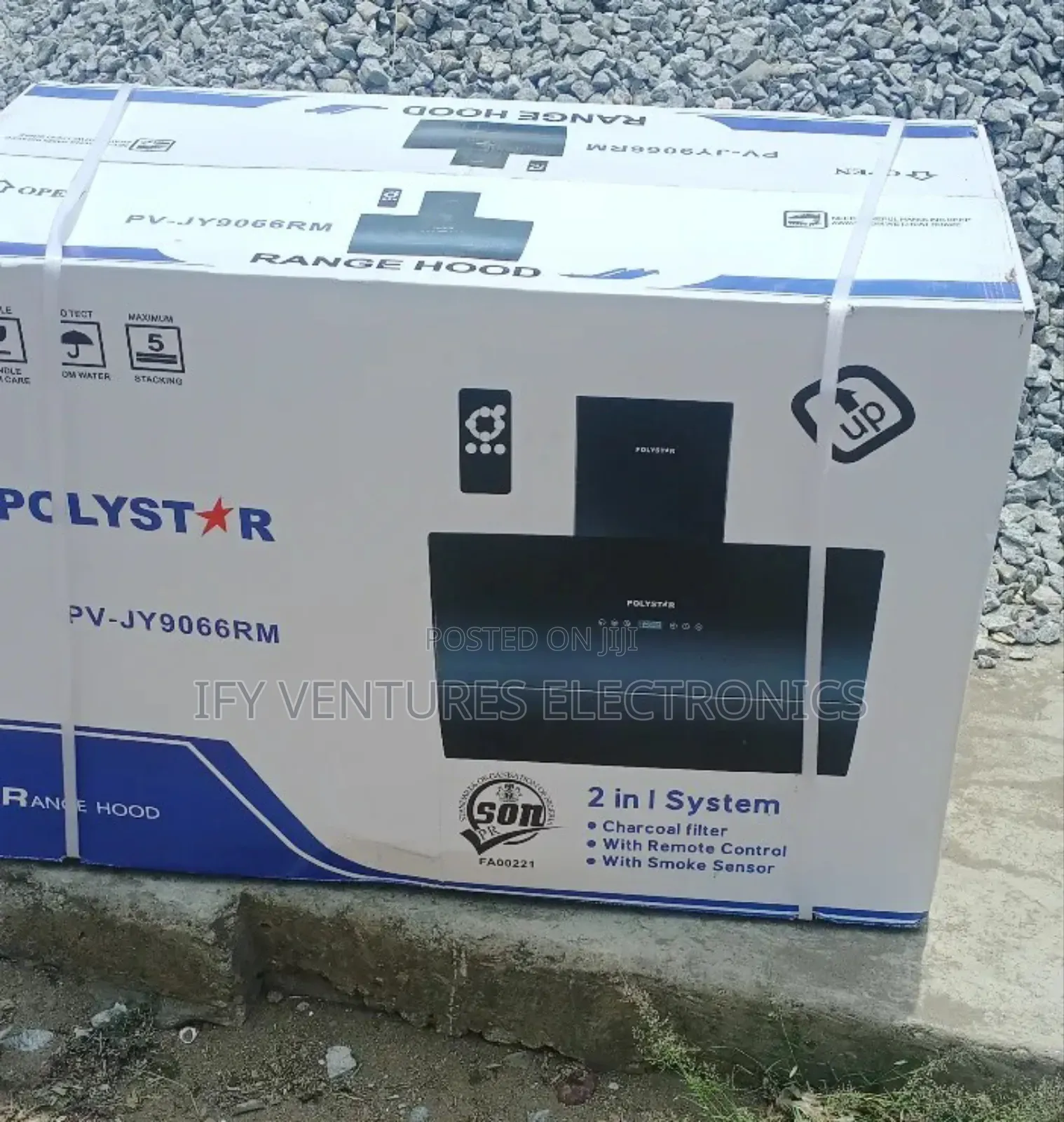 90cm Polystar Plasma Heat Extractor (Range Hood).