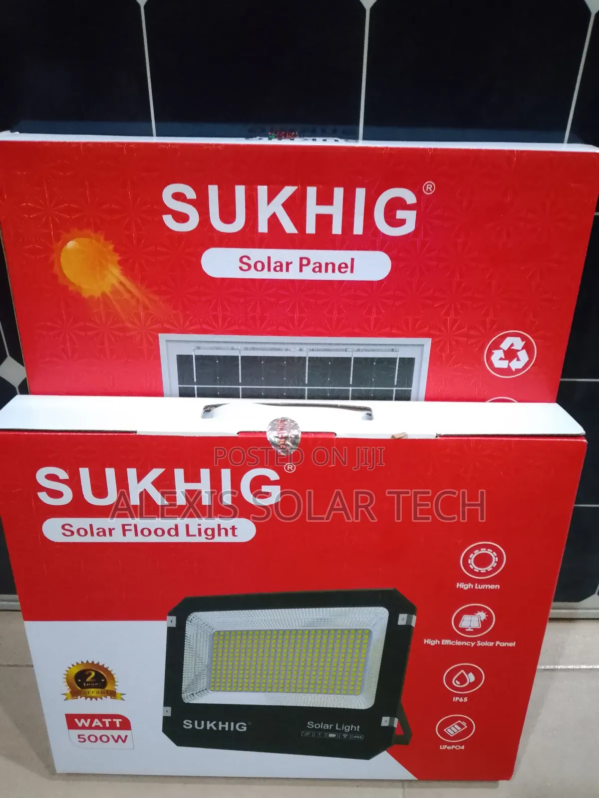 500w Sukhig Solar Flood Light