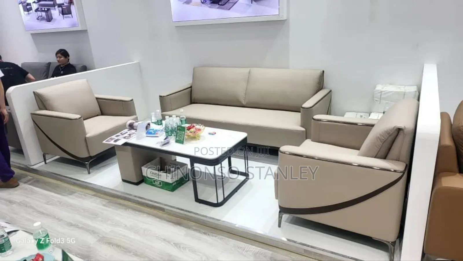 Classic Office Sofa Set by 5 Seater