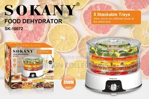 Sokany 5layers Food Dehydrator 350w