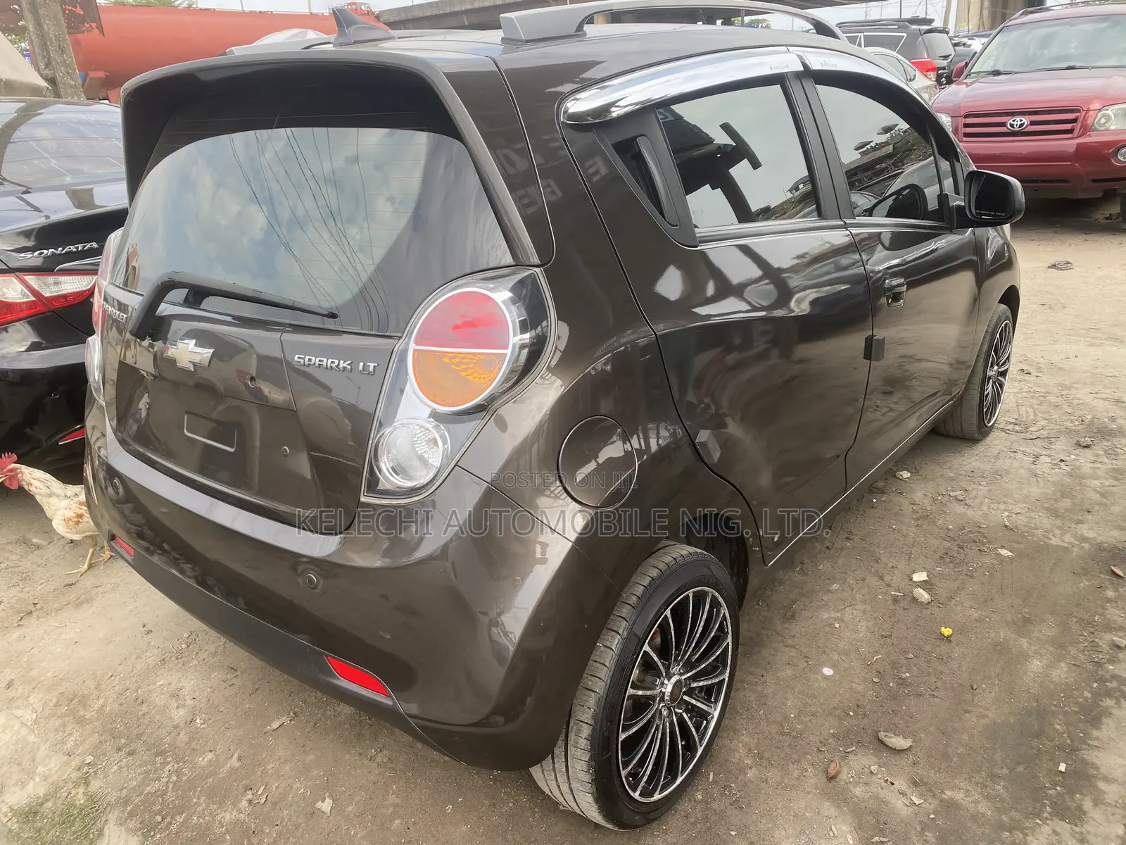 Chevrolet Spark LT 2012 Brown