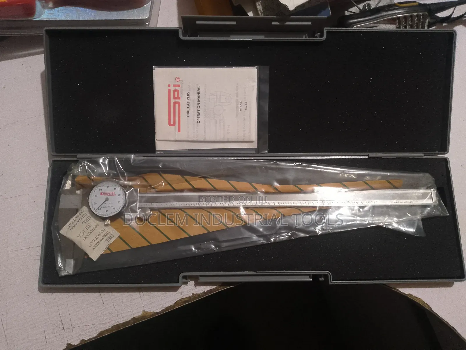 8" Mutitoyo Analog Caliper