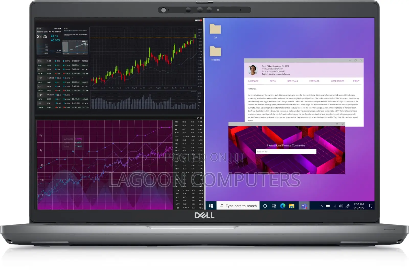 New Laptop Dell Precision 3570 16GB Intel Core i5 SSD 512GB