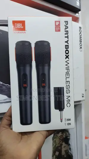 JBL Wireless Microphone.