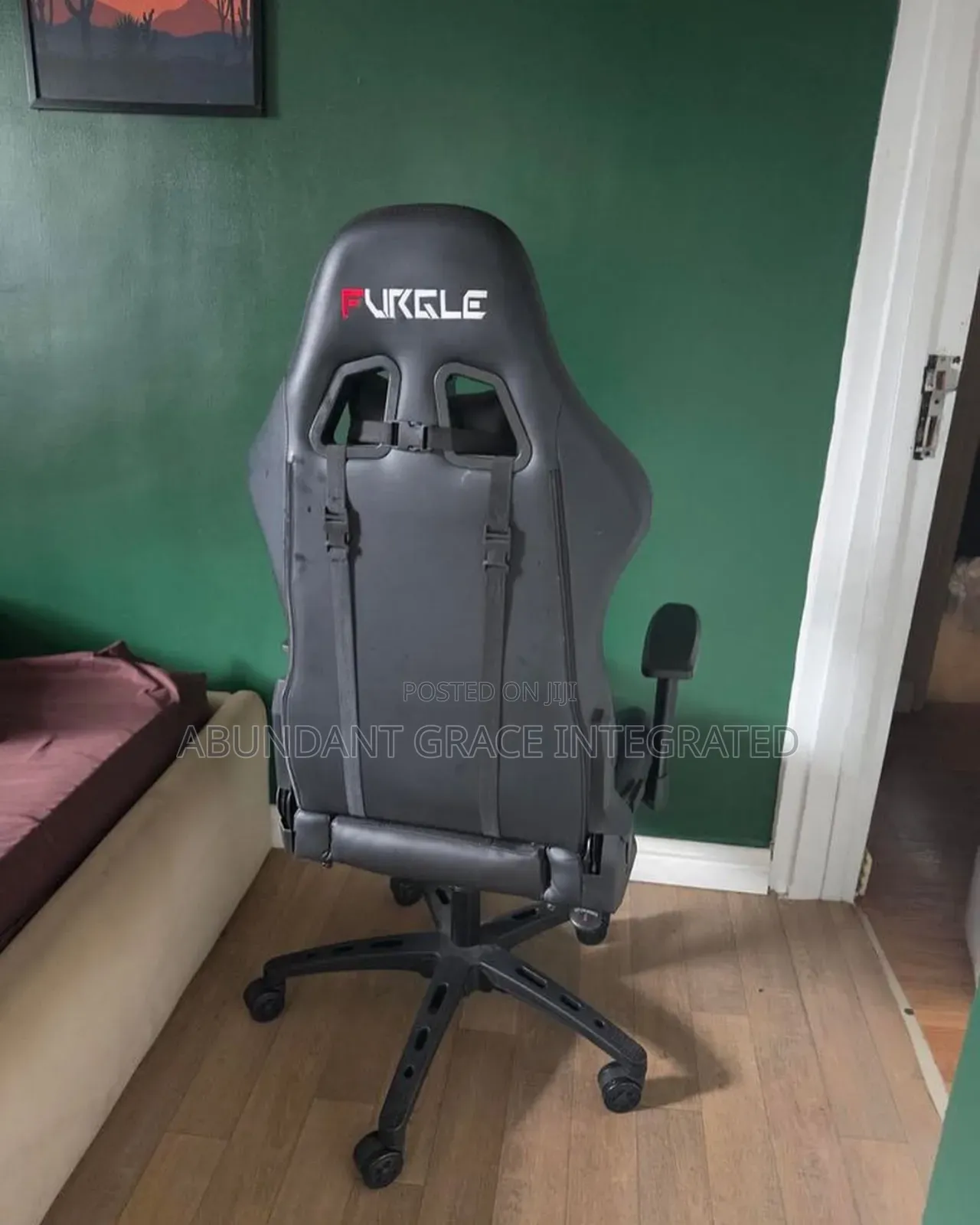 Racing Seat With Headrest.