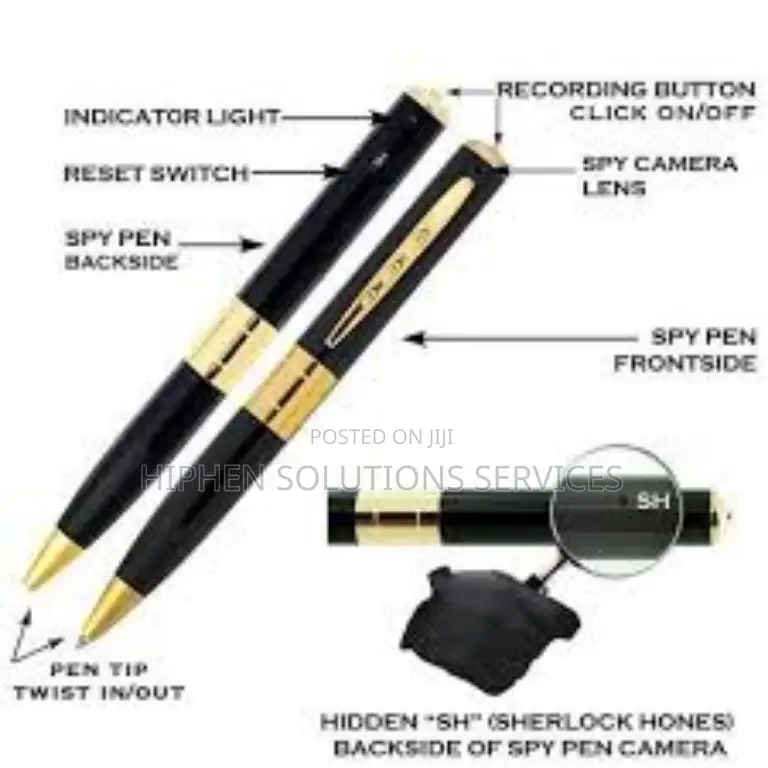 Convenient Hd Pen Camera for Security