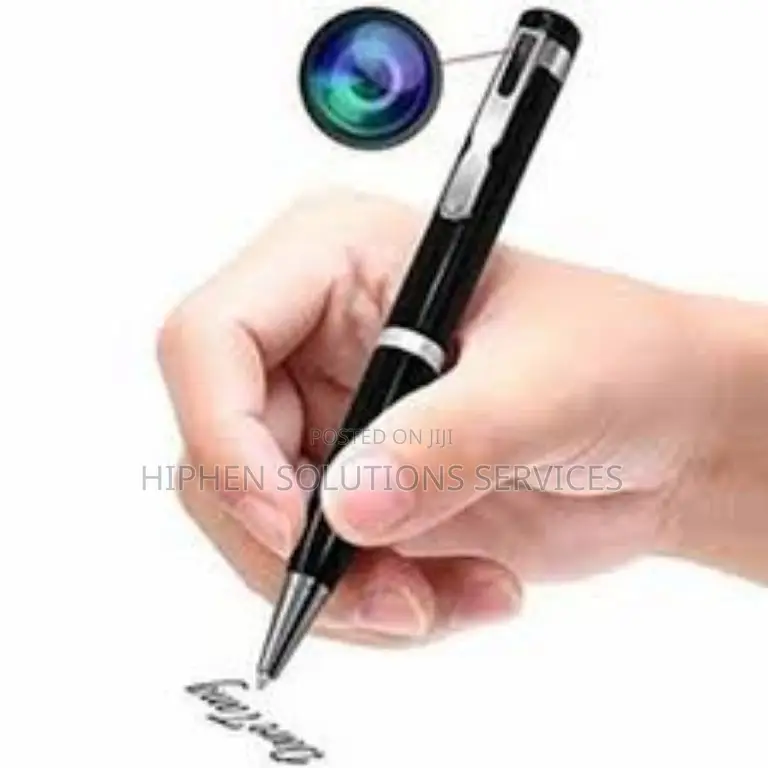 Golden Spy Camera Pen, for Security.