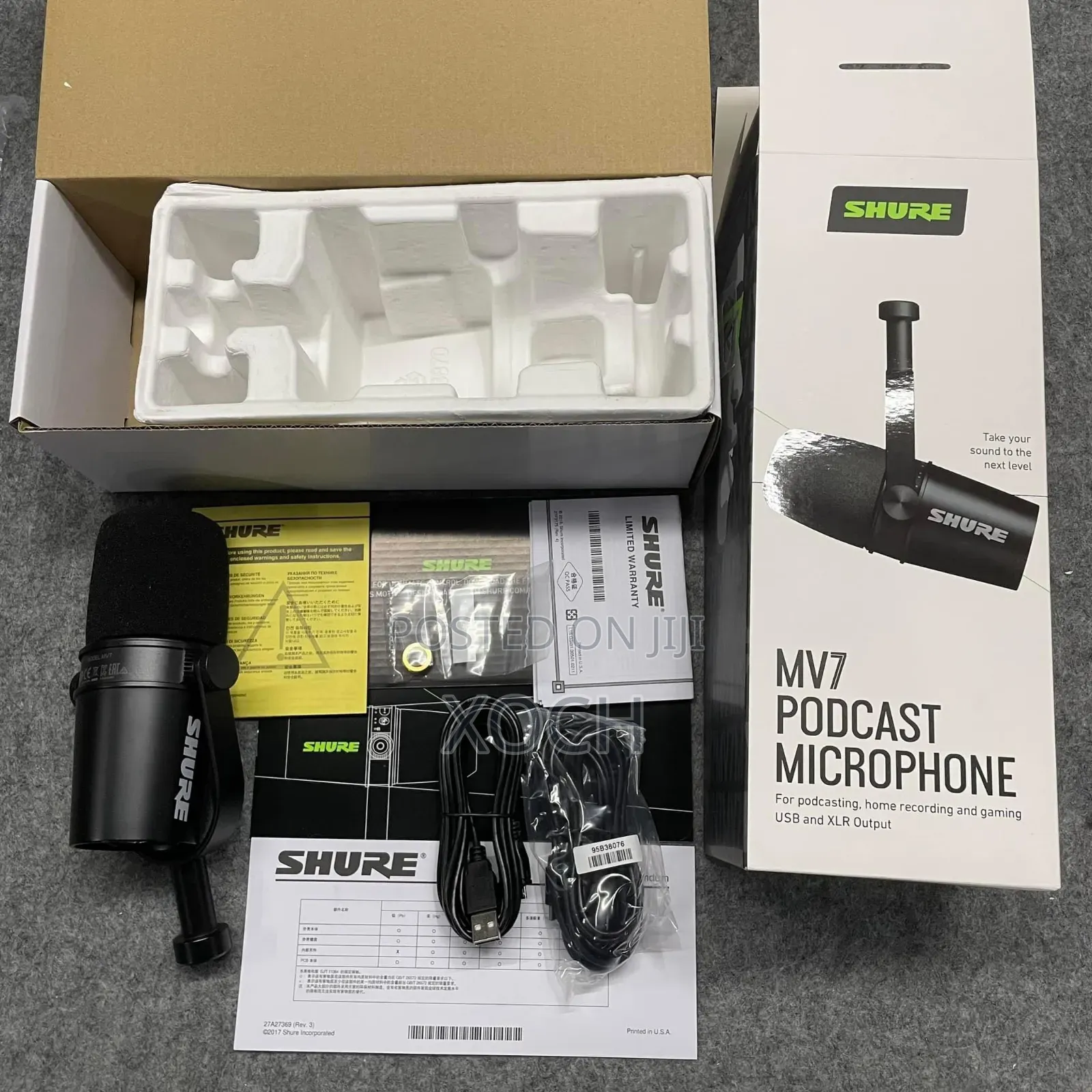 Shure Mv7 Podcast Microphone for sale - Xoch Price: ₦ 220,000 on Jiji ...