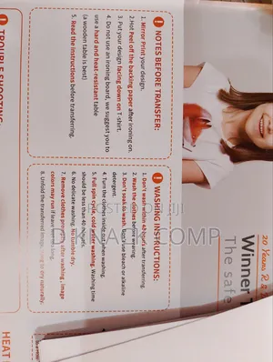 20 PCS Winner Classic Laser Transfer Paper