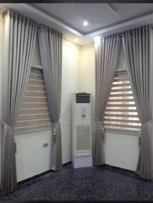 Luxury Curtains From Turkey With Day Night Blinds in One.