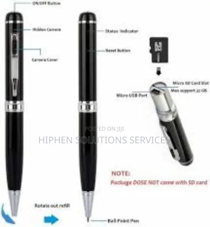 Office Spy Camera Pen for Security