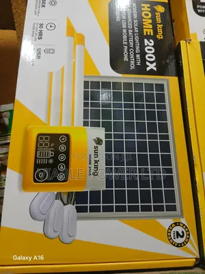 200w Sun King Solar Generator That Can Carry Your Small Acce