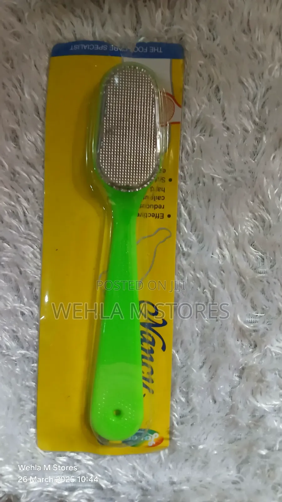 Nancy Foot Scraper With Stainless Steel Head