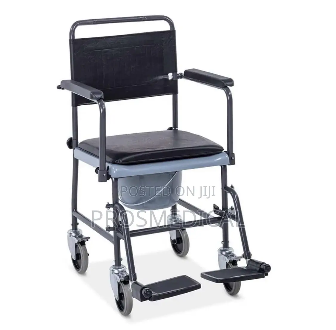 Commode Wheelchair | Pusher