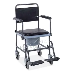 Commode Wheelchair | Pusher