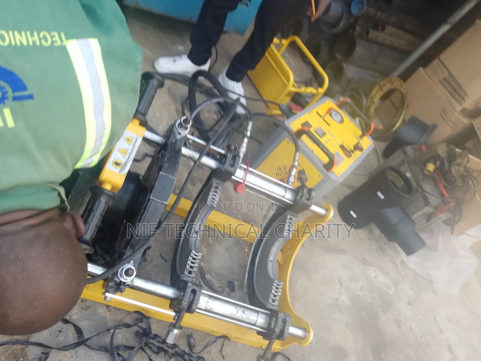 Joining 160mm Electro Fusion Tee