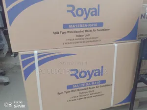 Royal Air Conditioner 1.5hp With 5years Warranty.