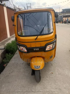 TVS King Deluxe Plus iTouch Start 2023 Yellow