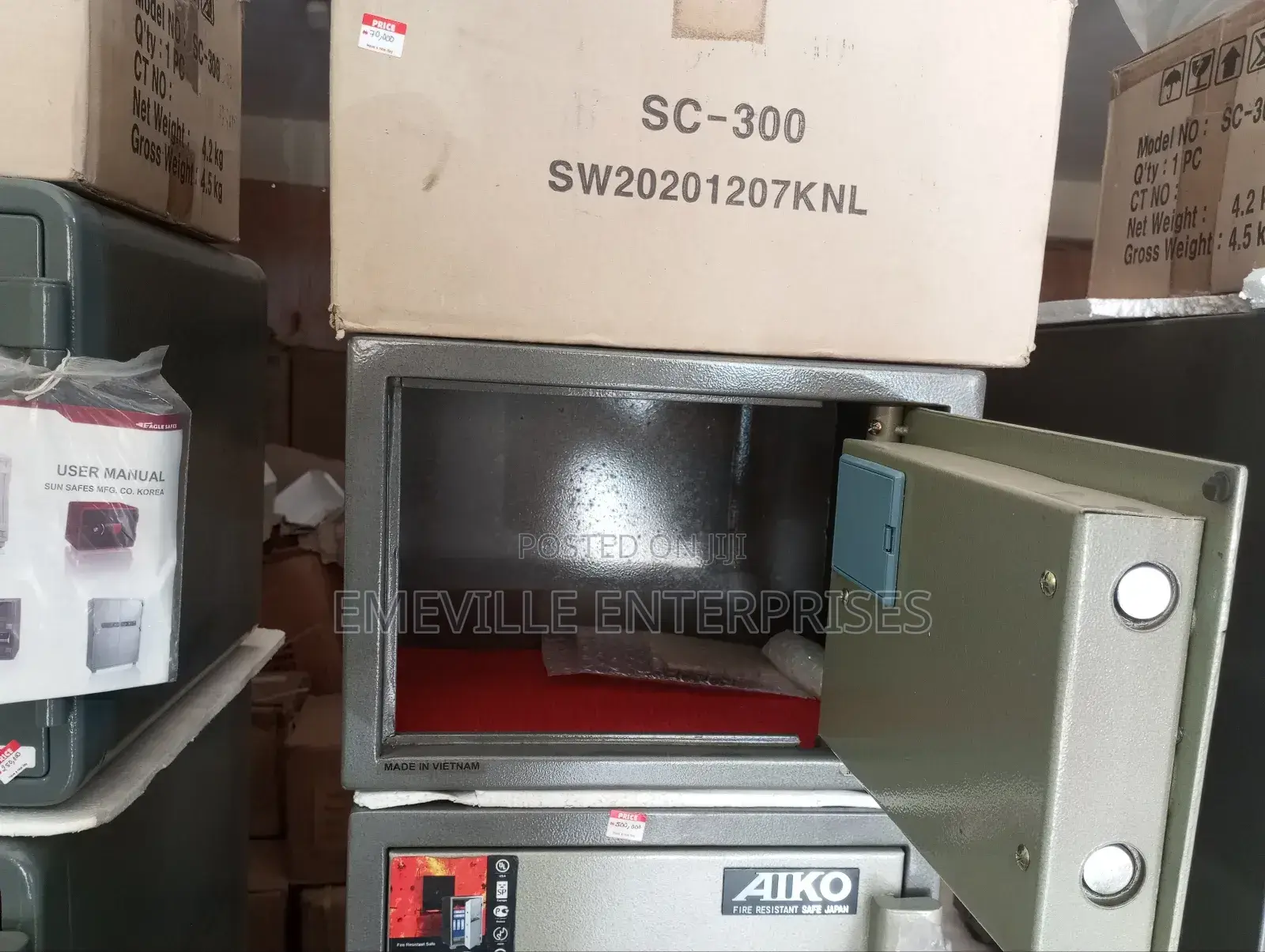 Aiko Fireproof Hotel Safe