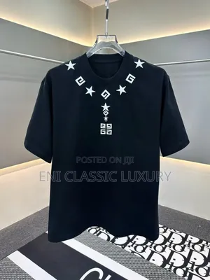 Original Luxury Men's Round Neck Givenchy Best Quality