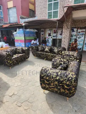 Luxury Chesterfield Sofa Complete Sofa Set