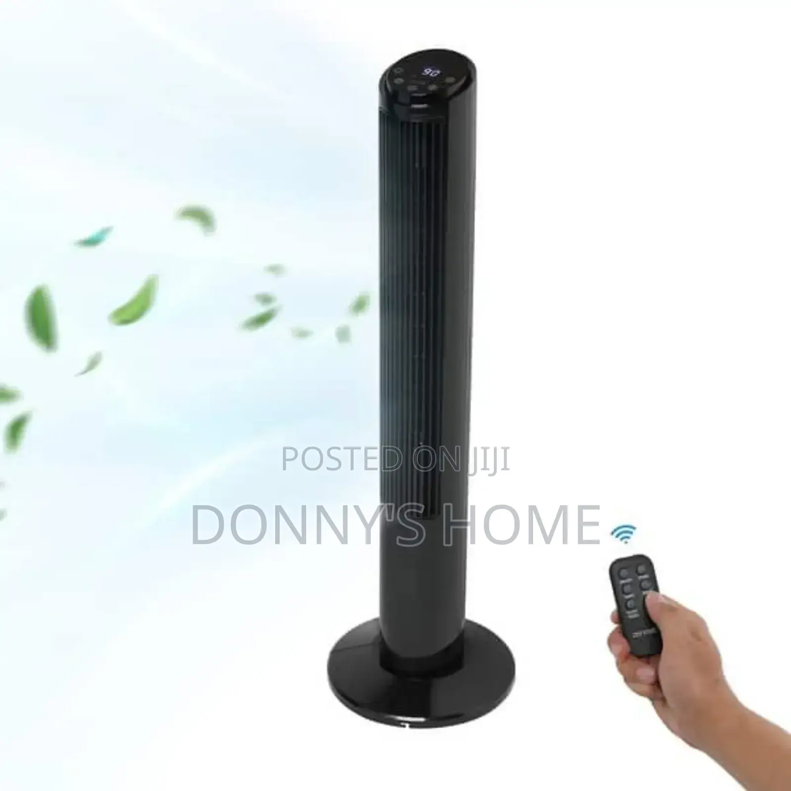 Windpia Pure Black Tower Fan
