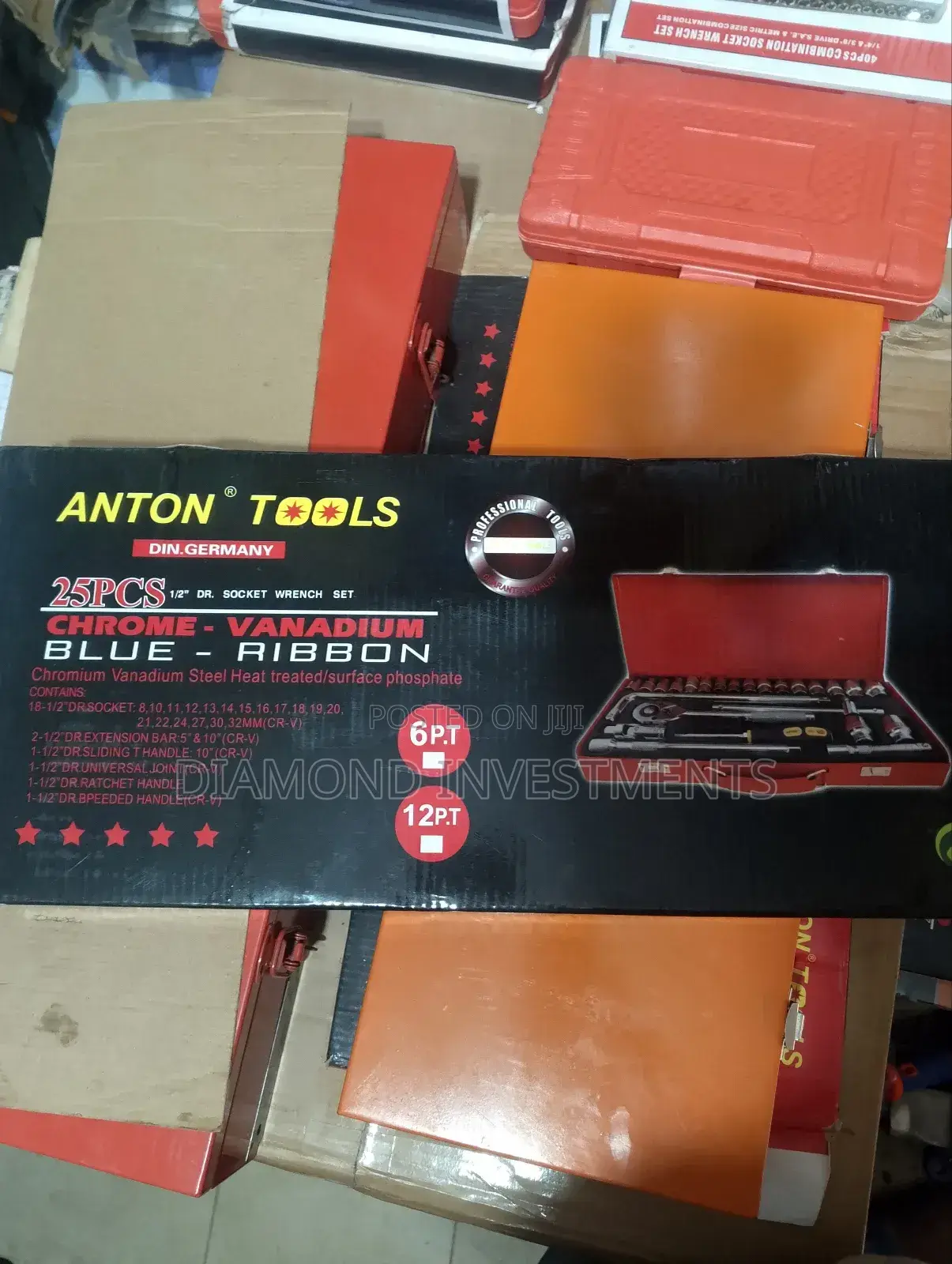 25pcs Socket Wrench Set