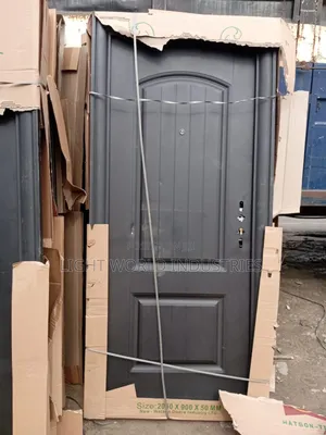 Brown Watson Time Steel Door