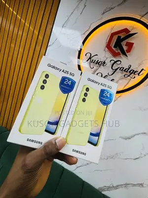New Samsung Galaxy A25 128 GB Yellow