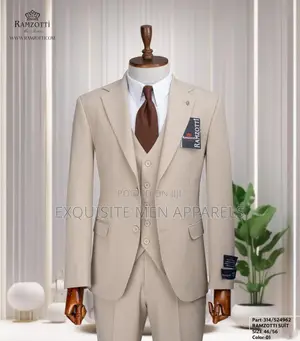 Quality Ramzotti Turkish Corporate Suit For Men