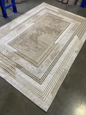 Block Design Center Rug