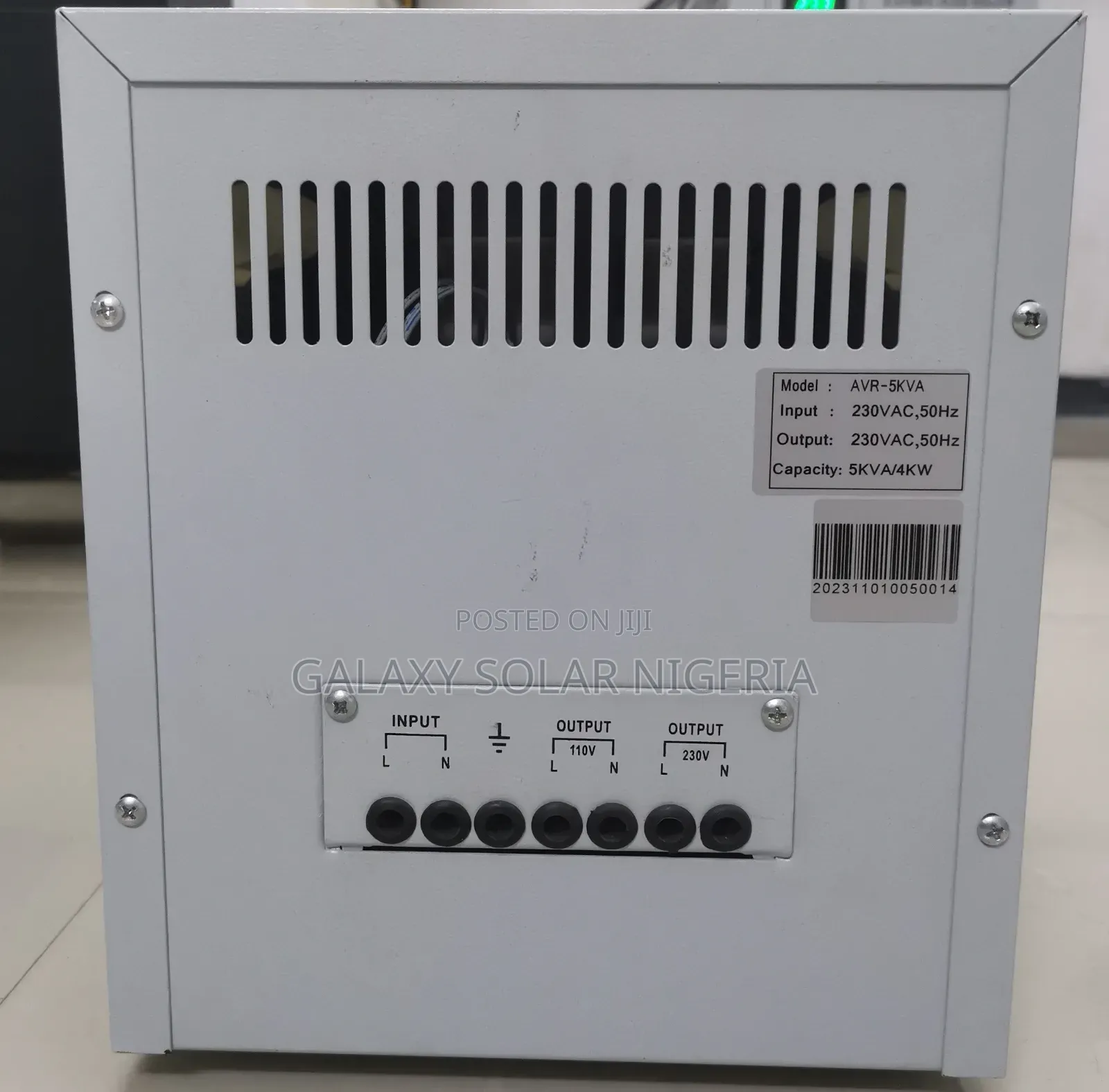 Avr 5kva Single Phase