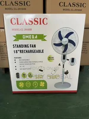 Classic Rechargeable Fan 18 Inches
