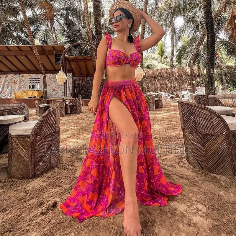 Floral Beach Vacation 3set Wears