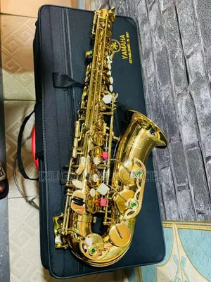 Photo - Yamaha Professional Alto Gold Saxophone