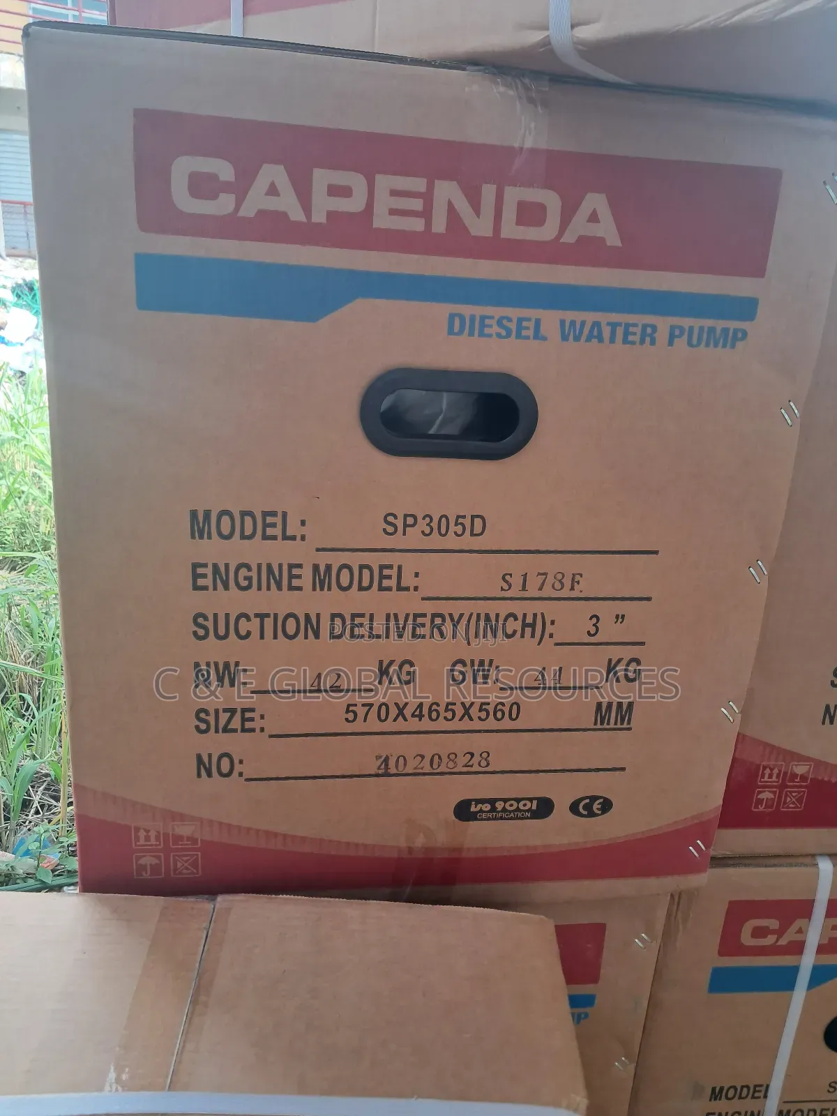 3" Capenda Diesel Water Pumping Machine