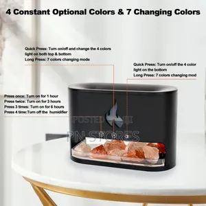 Aroma Diffuser With Salt Rocks