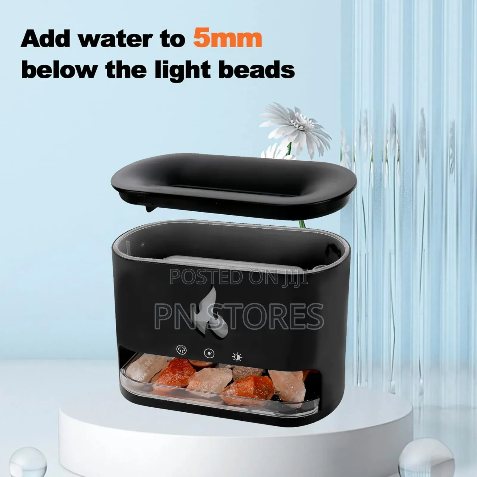 Aroma Diffuser With Salt Rocks