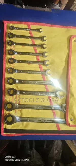 Ratchet Spanner Set
