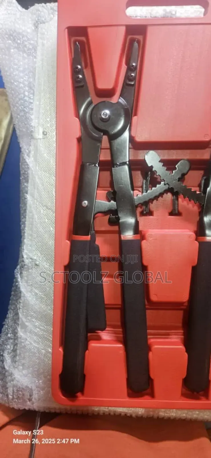 16" Circlip Plier Set
