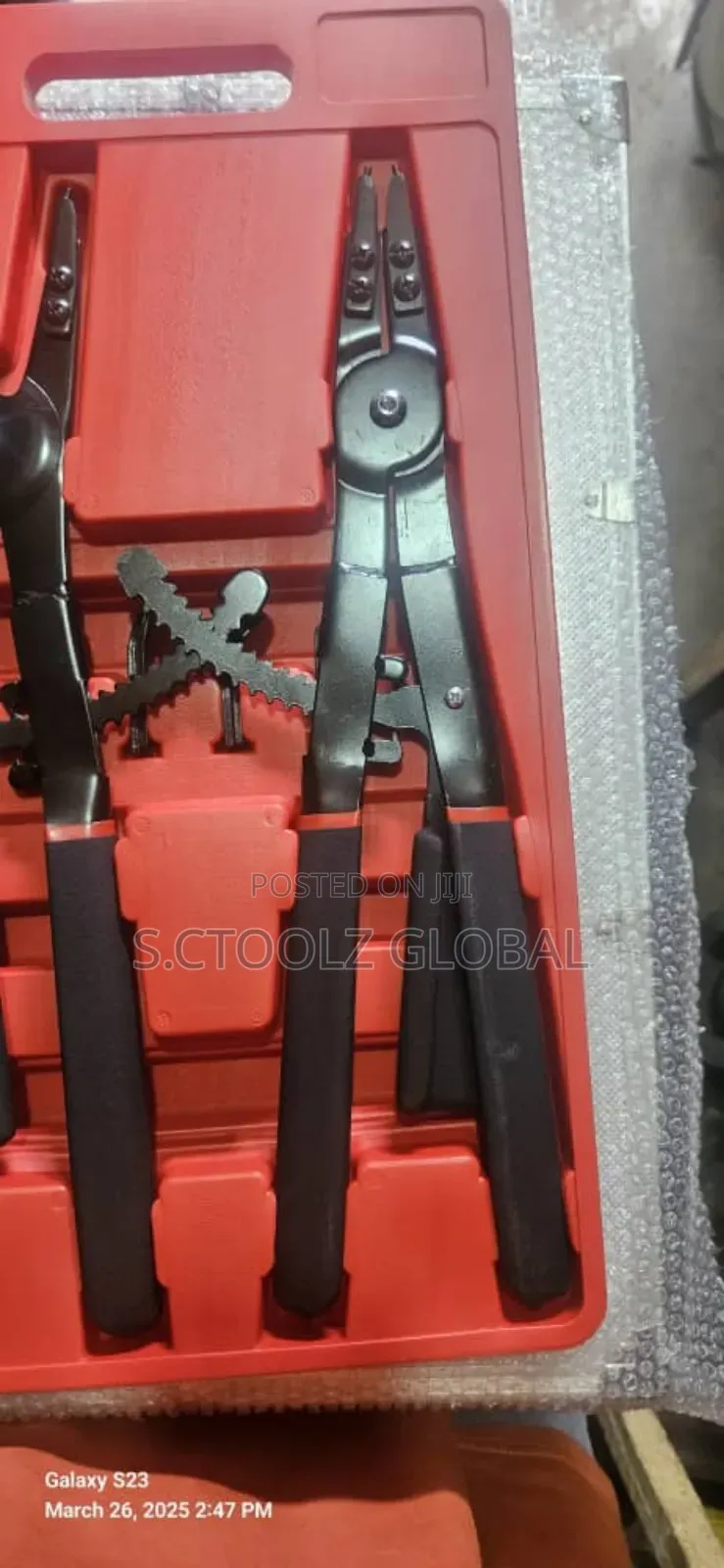 16" Circlip Plier Set