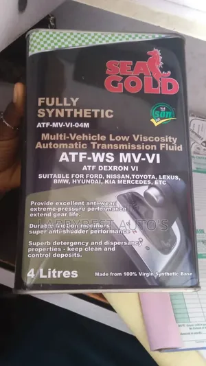 Seagold Fully Synthetic Automatic Transmission Fluid Ws 4l