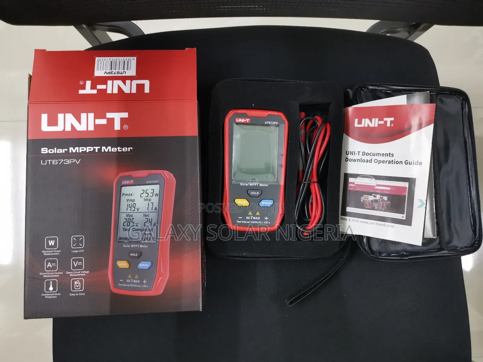 Unit Tools Ut673pv Solar MPPT Meter
