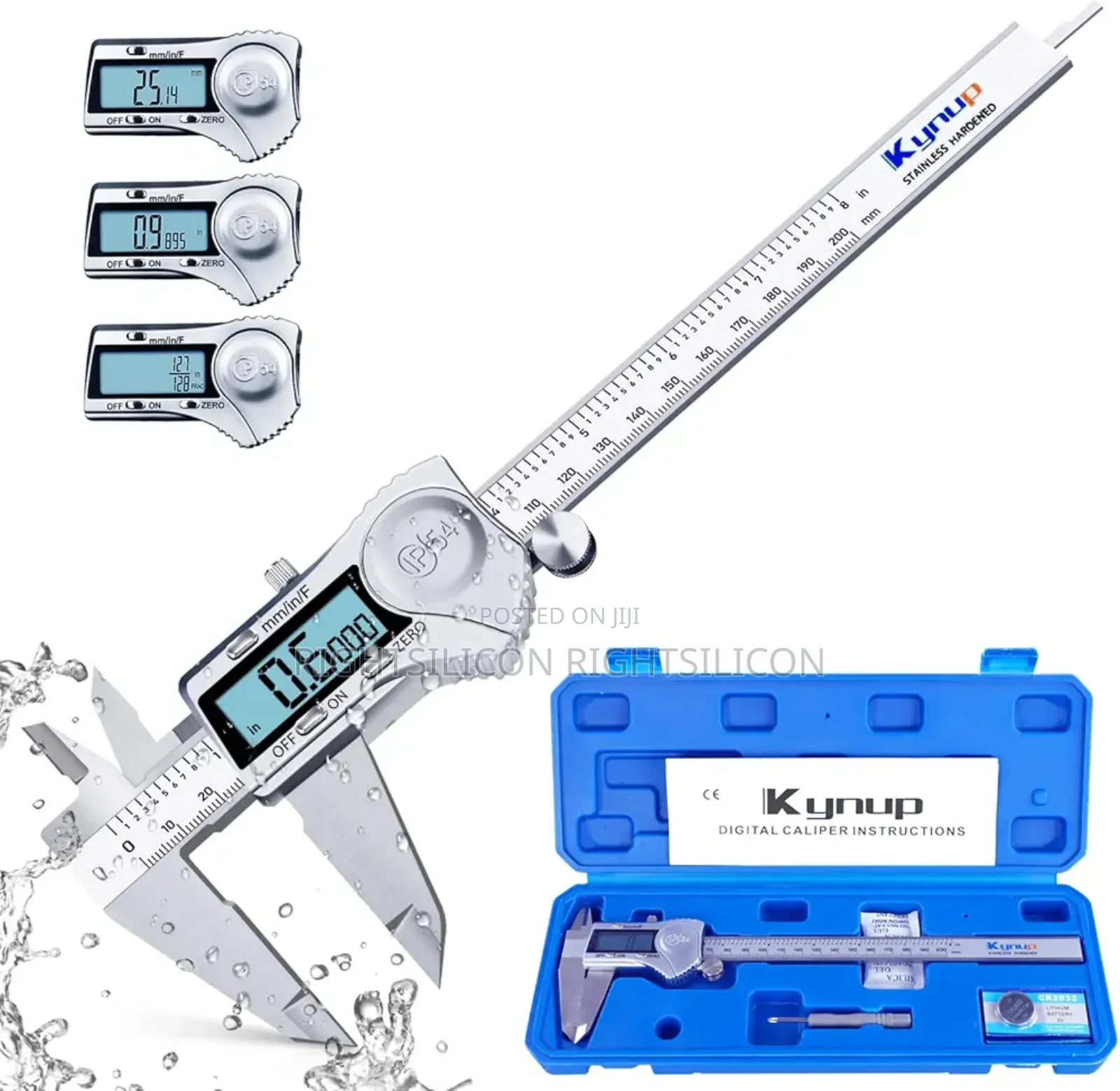 Usa Kynup Digital Caliper, 200mm/8 Inch Caliper