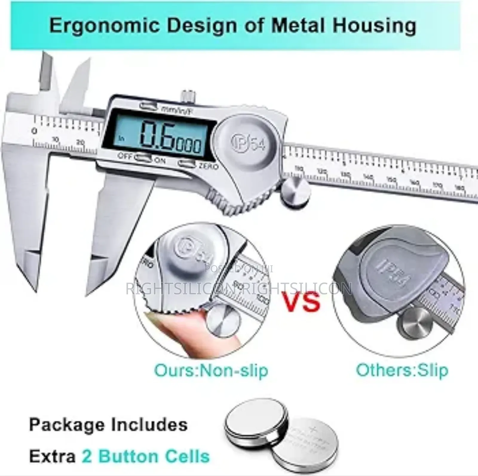 Usa Kynup Digital Caliper, 200mm/8 Inch Caliper