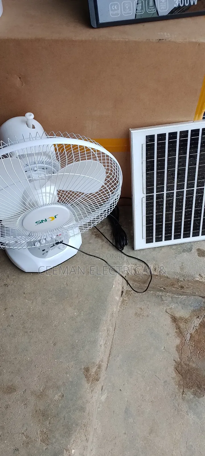 Rechargeable Fan