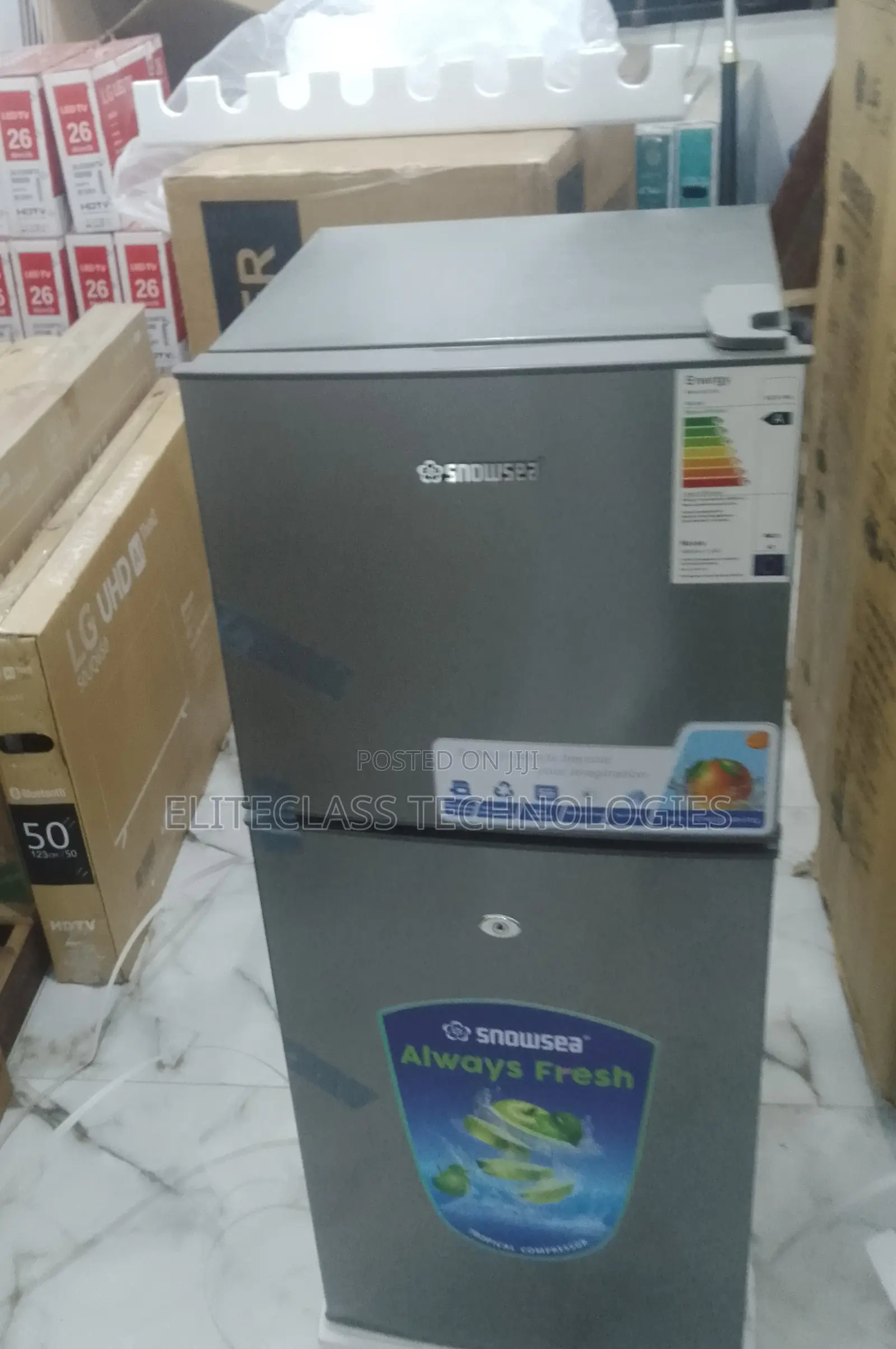 Advanced Cooling Snowsea 150l Double Door Refrigerator