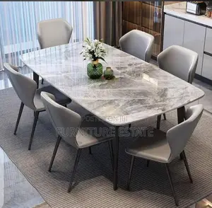 6seaters Contemporary Dining Set/Superior